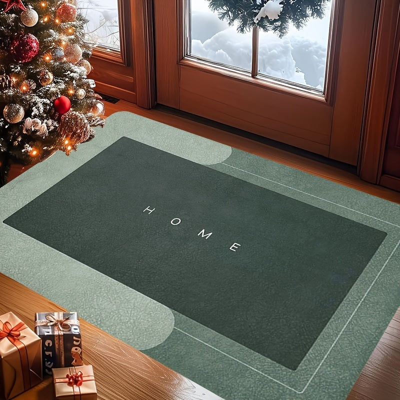 1pc TrueLove Super Absorbent Diatomaceous Earth Bathroom Mats - Quick-Drying, Non-Slip Floor Mats, Mats, Ideal For Bathroom, Carpets, And Bathroom Door Mats, Excellent Water Absorption