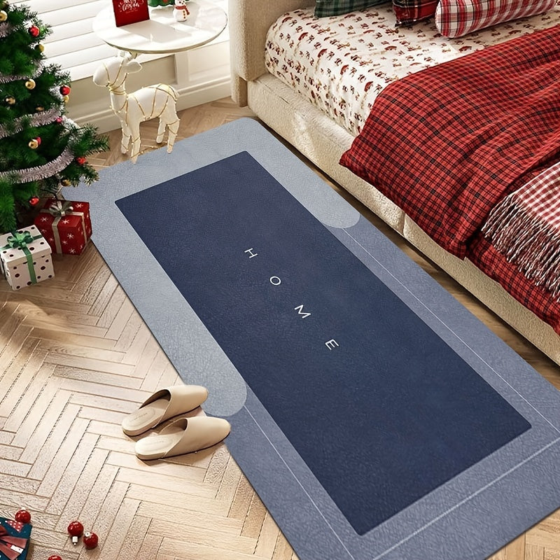 1pc TrueLove Super Absorbent Diatomaceous Earth Bathroom Mats - Quick-Drying, Non-Slip Floor Mats, Mats, Ideal For Bathroom, Carpets, And Bathroom Door Mats, Excellent Water Absorption
