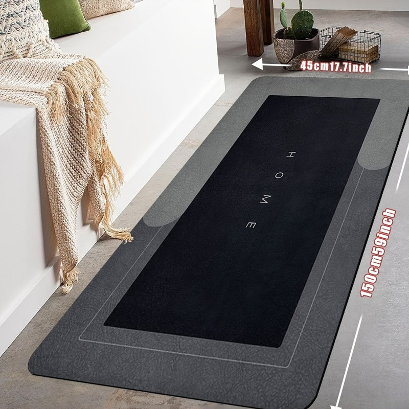 1pc TrueLove Super Absorbent Diatomaceous Earth Bathroom Mats - Quick-Drying, Non-Slip Floor Mats, Mats, Ideal For Bathroom, Carpets, And Bathroom Door Mats, Excellent Water Absorption
