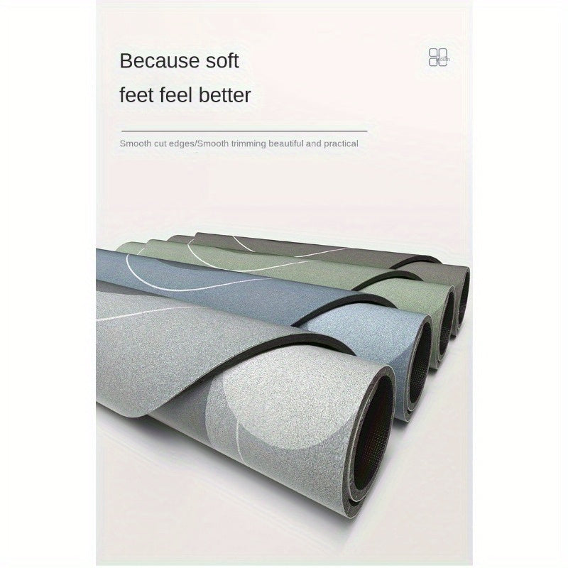 1pc High Quality Diatomaceous Earth Kitchen Floor Mat with Non-Slip Bottom Super Absorbent Floor Mat, Fast Drying Bathroom Living Room Large Carpet, Hotel Bath Mat, Hotel Commercial Gurpurak Mubarak