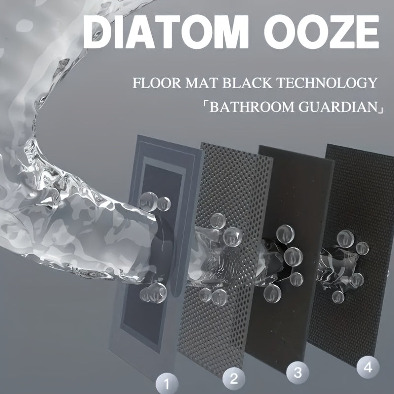 A Set of 3pcs, Soft And Absorbent Bathroom Non-Slip Mats, U-Shaped Toilet Mat, Floor Carpet, Absorbent Floor Mat, Sink Mat, Entrance Door Mat, Bathtub Mat, Simple European And American Style Toilet Mat, Non-Slip Design, Comfortable for Feet, Easy to Wash,