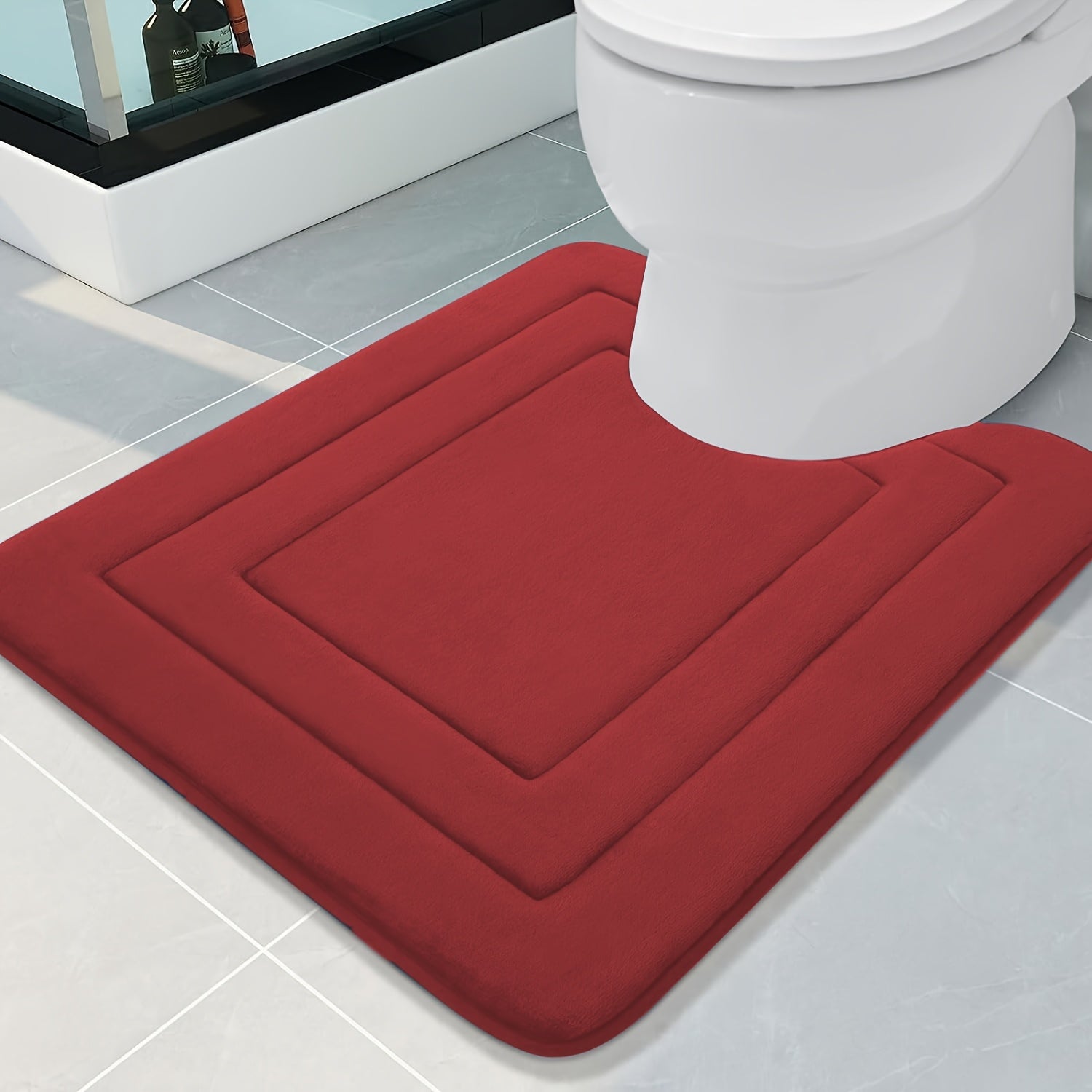 1pc Non-Slip Bath Mat - Extra Long Floor Mat (27.5x59"), Quick-Dry Bathroom, Kitchen, Office, Laundry Mat - Machine Washable Polyester Mat for Home, Spa, or Gift - Ideal for Women, Moms, Housewarming, Christmas, Birthday Presents - Easy Clean Bathroom,