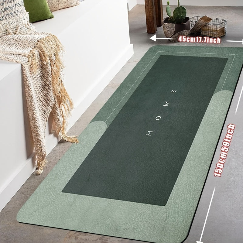 1pc TrueLove Super Absorbent Diatomaceous Earth Bathroom Mats - Quick-Drying, Non-Slip Floor Mats, Mats, Ideal For Bathroom, Carpets, And Bathroom Door Mats, Excellent Water Absorption