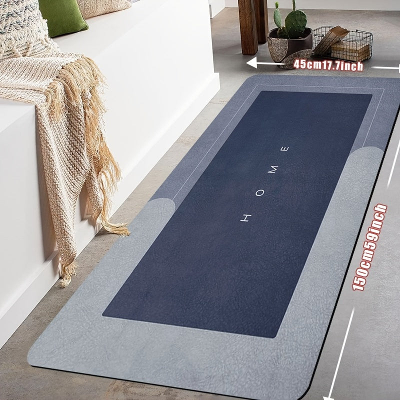 1pc TrueLove Super Absorbent Diatomaceous Earth Bathroom Mats - Quick-Drying, Non-Slip Floor Mats, Mats, Ideal For Bathroom, Carpets, And Bathroom Door Mats, Excellent Water Absorption