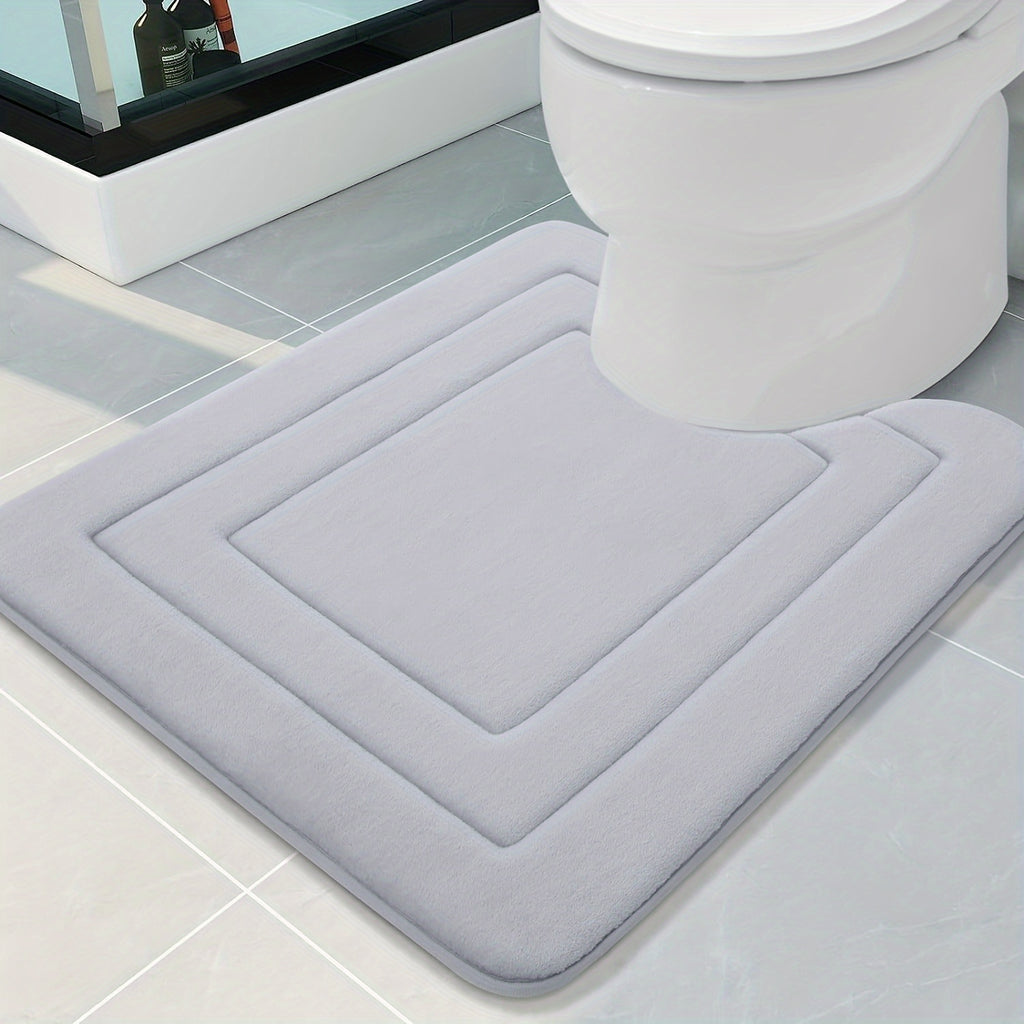 1pc Non-Slip Bath Mat - Extra Long Floor Mat (27.5x59"), Quick-Dry Bathroom, Kitchen, Office, Laundry Mat - Machine Washable Polyester Mat for Home, Spa, or Gift - Ideal for Women, Moms, Housewarming, Christmas, Birthday Presents - Easy Clean Bathroom,