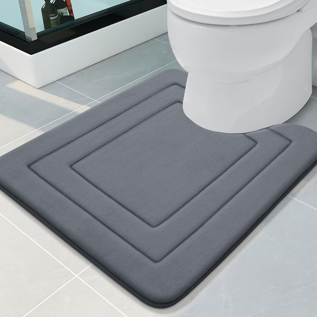 1pc Non-Slip Bath Mat - Extra Long Floor Mat (27.5x59"), Quick-Dry Bathroom, Kitchen, Office, Laundry Mat - Machine Washable Polyester Mat for Home, Spa, or Gift - Ideal for Women, Moms, Housewarming, Christmas, Birthday Presents - Easy Clean Bathroom,