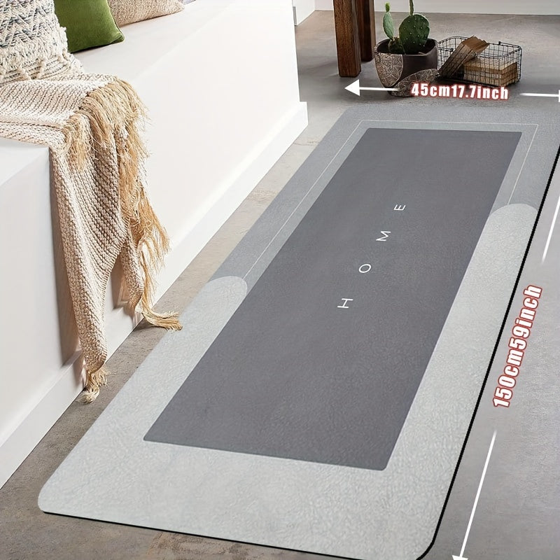 1pc TrueLove Super Absorbent Diatomaceous Earth Bathroom Mats - Quick-Drying, Non-Slip Floor Mats, Mats, Ideal For Bathroom, Carpets, And Bathroom Door Mats, Excellent Water Absorption