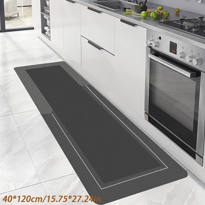 1pc High Quality Diatomaceous Earth Kitchen Floor Mat with Non-Slip Bottom Super Absorbent Floor Mat, Fast Drying Bathroom Living Room Large Carpet, Hotel Bath Mat, Hotel Commercial Gurpurak Mubarak