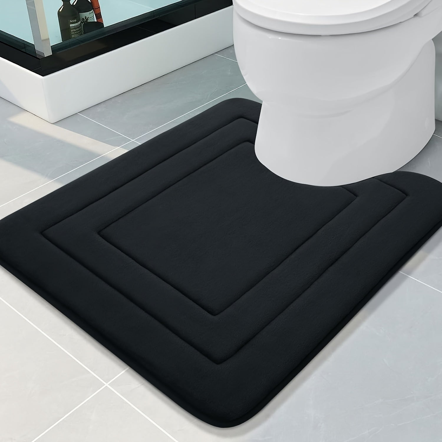 1pc Non-Slip Bath Mat - Extra Long Floor Mat (27.5x59"), Quick-Dry Bathroom, Kitchen, Office, Laundry Mat - Machine Washable Polyester Mat for Home, Spa, or Gift - Ideal for Women, Moms, Housewarming, Christmas, Birthday Presents - Easy Clean Bathroom,