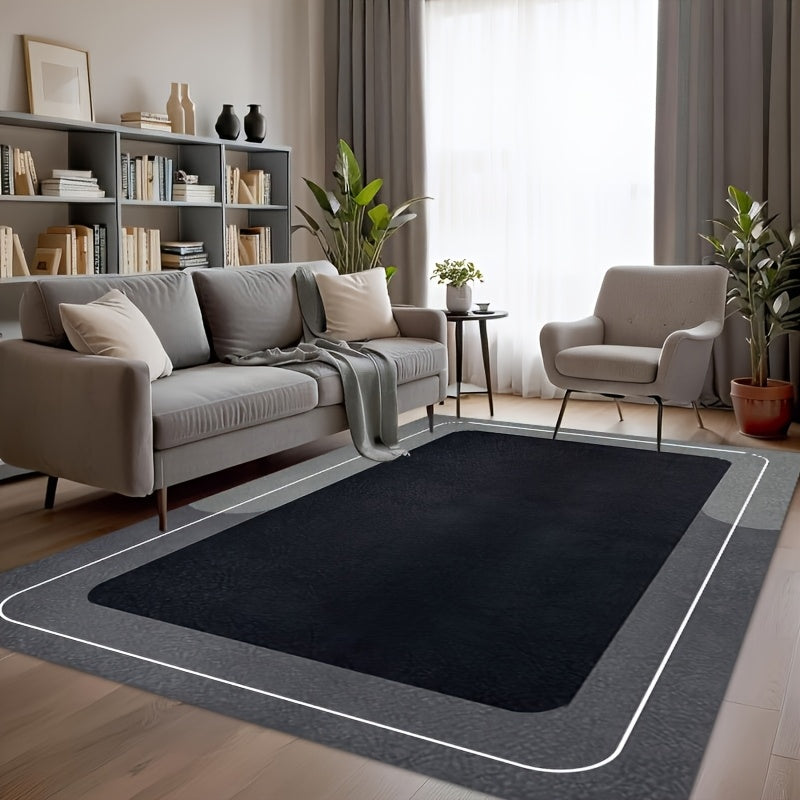 [Quick-Dry Anti-Slip Bath Mat] 1pc Quick-Dry Anti-Slip Diatom Mud Bath Mat | Soft Polyester Top & Diatomaceous Earth Backing, Stylish Golden Crown Design, Large Size for Bathroom Kitchen Balcony Bedroom, Easy Clean Durable Floor, Kitchen Decor | Modern