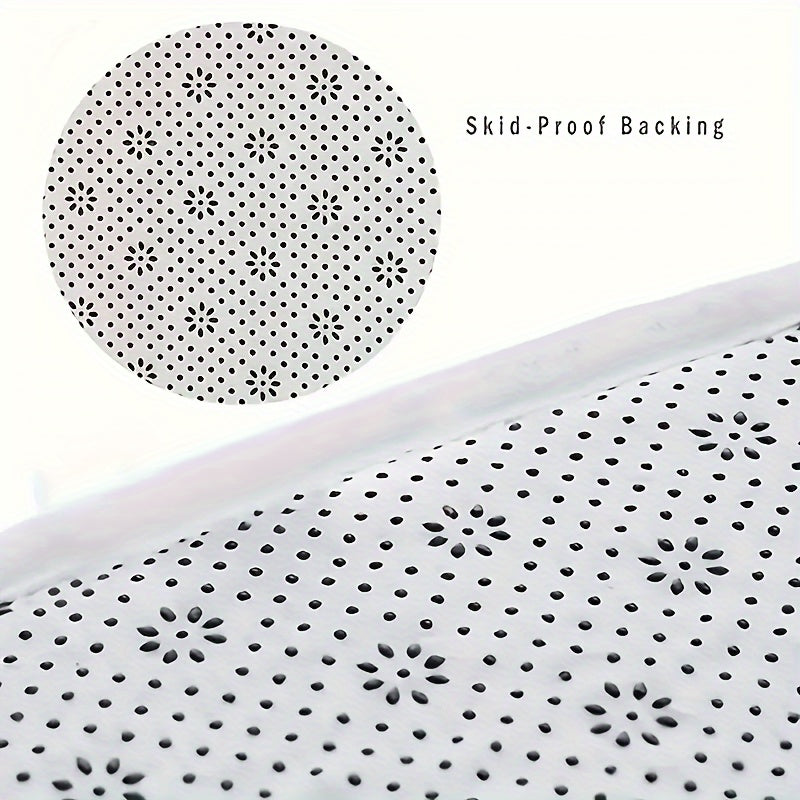 Thickened Absorbent Bathroom Mat Non-Slip Bath Foot Scrubber with Back Wipe Quick-Dry Pad
